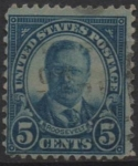 Stamps United States -  Theodoro Roosevelt