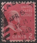 Stamps United States -  Adams