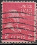 Stamps United States -  Adams