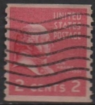 Stamps United States -  Adams