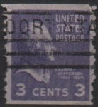 Stamps United States -  Jefferson 