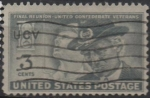 Stamps United States -  Soldado Confederado veterano