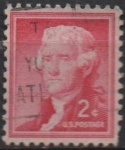 Stamps United States -  Jefferson