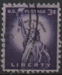 Stamps United States -  Estatua d' l' Livertad