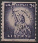 Stamps United States -  Estatua d' l' Livertad