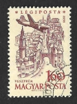 Stamps Hungary -  C195 - Avión Sobre Veszprém