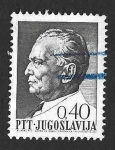 Stamps Yugoslavia -  1105 - LXXV Aniversario del Natalicio de Josip Broz (Tito)