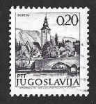 Sellos de Europa - Yugoslavia -  1065 - Iglesia y Puente en Bohinj