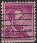 Stamps United States -  Abraham Lincoln