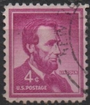 Stamps United States -  Abraham Lincoln