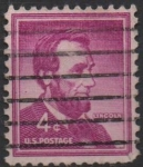 Stamps United States -  Abraham Lincoln