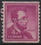 Stamps United States -  Abraham Lincoln