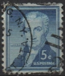 Stamps United States -  Monroe