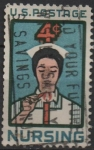 Stamps United States -  Enfermera