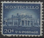 Stamps United States -  Monticello