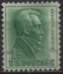 Stamps United States -  Andrew Jackson