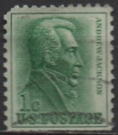 Stamps United States -  Andrew Jackson