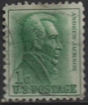 Stamps United States -  Andrew Jackson