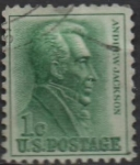 Stamps United States -  Andrew Jackson