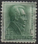 Stamps United States -  Andrew Jackson