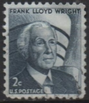 Stamps United States -  Frank Llyd Wright