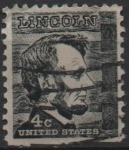 Stamps United States -  Abraham Lincoln