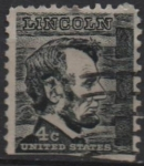 Stamps United States -  Abraham Lincoln