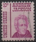 Stamps United States -  Andrew Jackson