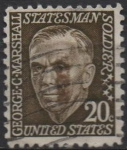 Stamps United States -  George Catlett