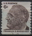 Sellos de America - Estados Unidos -  Franklin D. Roosevelt