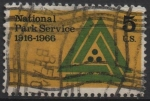 Stamps United States -  Parque Nacional