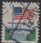 Stamps United States -  Bandera