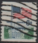 Stamps United States -  Bandera