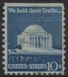 Stamps United States -  Memorial Jeffers