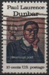 Stamps United States -  Paul Laurence Dunbar