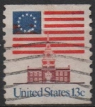 Stamps United States -  Bandera d' Independencia