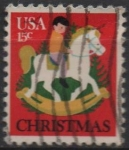 Stamps United States -  Caballo d' Juguete