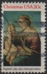 Stamps United States -  Madona y Niño