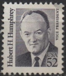 Stamps United States -  Hubert H Hurnphrey