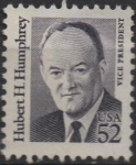 Stamps United States -  Hubert H Hurnphrey