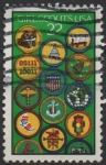 Stamps United States -  Gril Scouts 75th Anniv