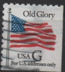 Stamps United States -  Bandera