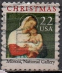 Stamps United States -  Madona y Niño