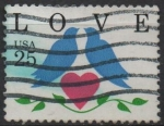 Stamps United States -  Love