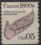 Stamps United States -  Canoa