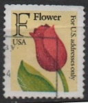 Stamps United States -  Tulipan