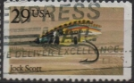 Stamps United States -  Pesca