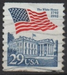 Stamps United States -  Bandera