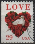 Stamps United States -  Love