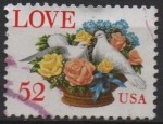 Stamps United States -  Love